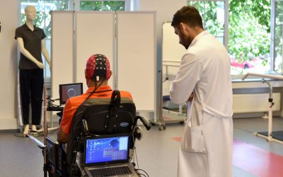 Den Rollstuhl mit Gedanken steuern