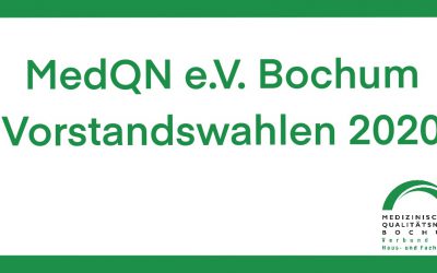 MedQN e.V. Bochum: Vorstandswahlen 2020