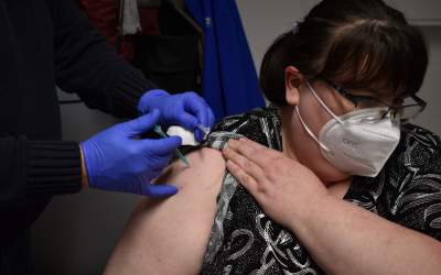 Erste COVID-19 Impfungen bei der FundK Bochum