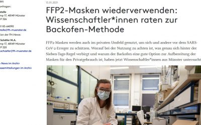 Über FFP2-Masken – und ob sie wiederverwendbar sind