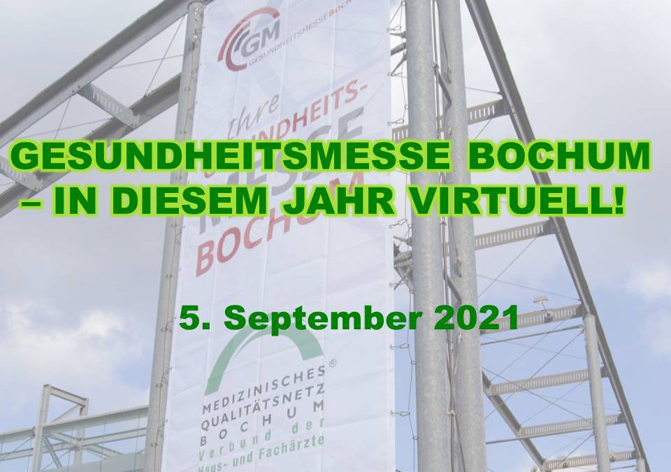 Gesundheitsmesse Bochum digital: Vielfältige Möglichkeiten für Aussteller