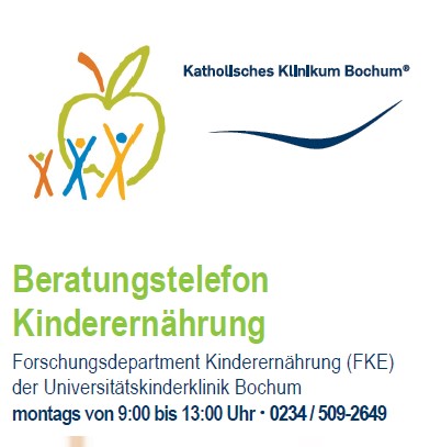 Immer montags: Beratungstelefon für Kinderernährung