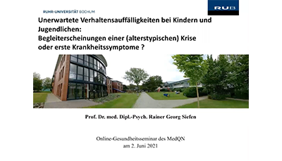 Webinar: Unerwartete Verhaltensauffälligkeiten bei Kindern und Jugendlichen | 02.06.2021