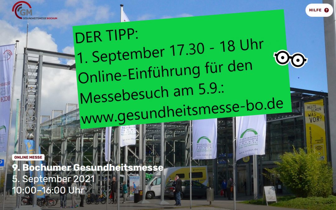 Besuchen Sie die Online-Einführung zur Messe