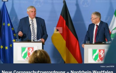 Neue Corona-Schutzverordnung NRW