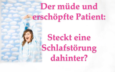 Jetzt abrufbar: Video Online-Gesundheitsseminar „Müde und erschöpft – verbirgt sich dahinter eine Schlafstörung?“