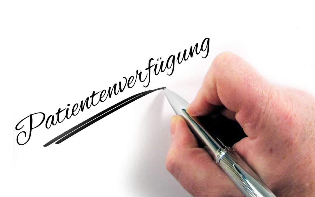 26. Oktober 2022: Online-Seminar „Die Patientenverfügung: Meine Selbstbestimmung in Gesundheitsfragen“