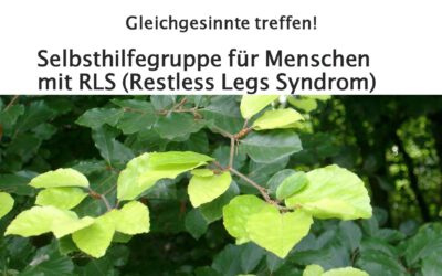 Neue Selbsthilfegruppe Restless-Legs-Syndrom RLS