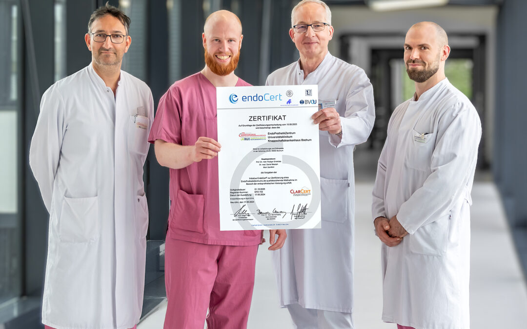 Endoprothetik-Zentrum erneut rezertifiziert