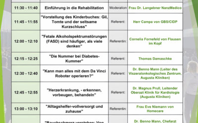 Gesundheitsmesse 2025 Vortragsprogramm Bühne 2